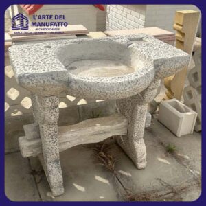 Lavabo finta pietra